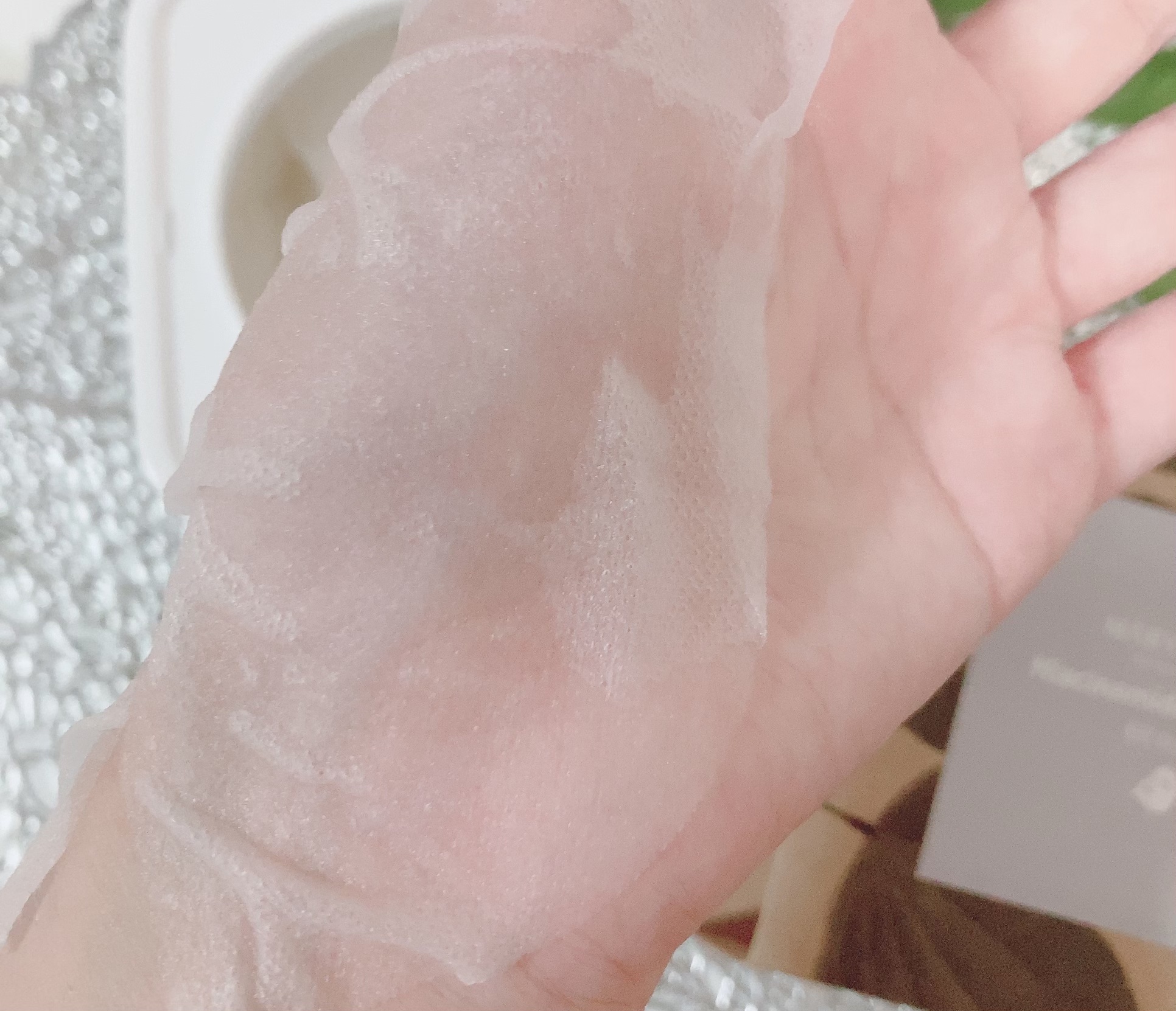 シカドクダミ＋ティーツリーカーミングマスク/MARY&MAY/シートマスク・パックを使ったクチコミ（3枚目）