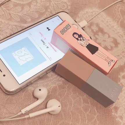 モアート ベルベットリップスティック/MOART/口紅を使ったクチコミ(1枚目)