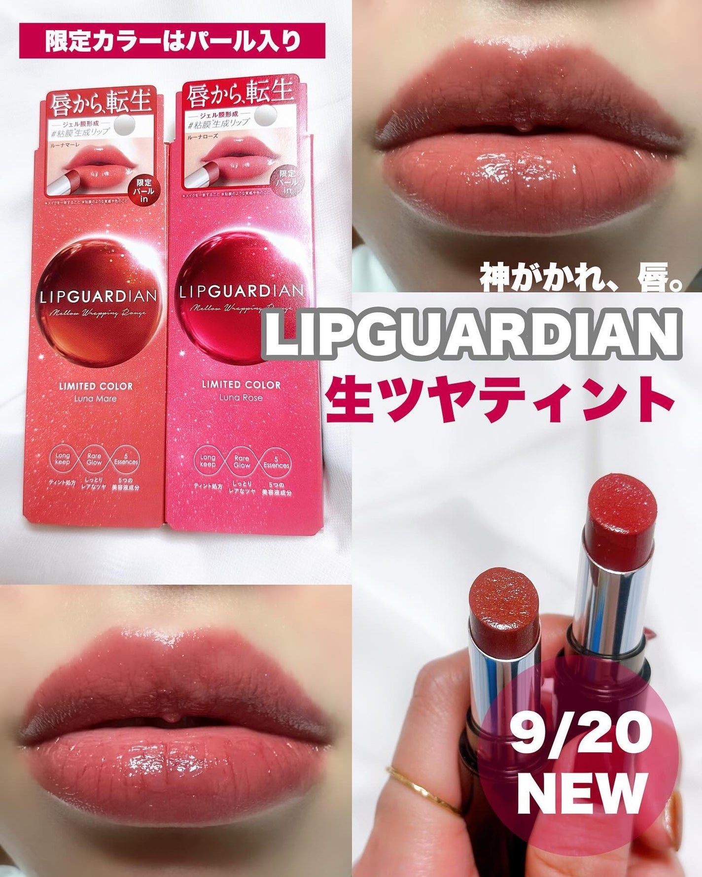 メロウラッピングルージュ/LIPGUARDIAN/口紅を使ったクチコミ(1枚目)