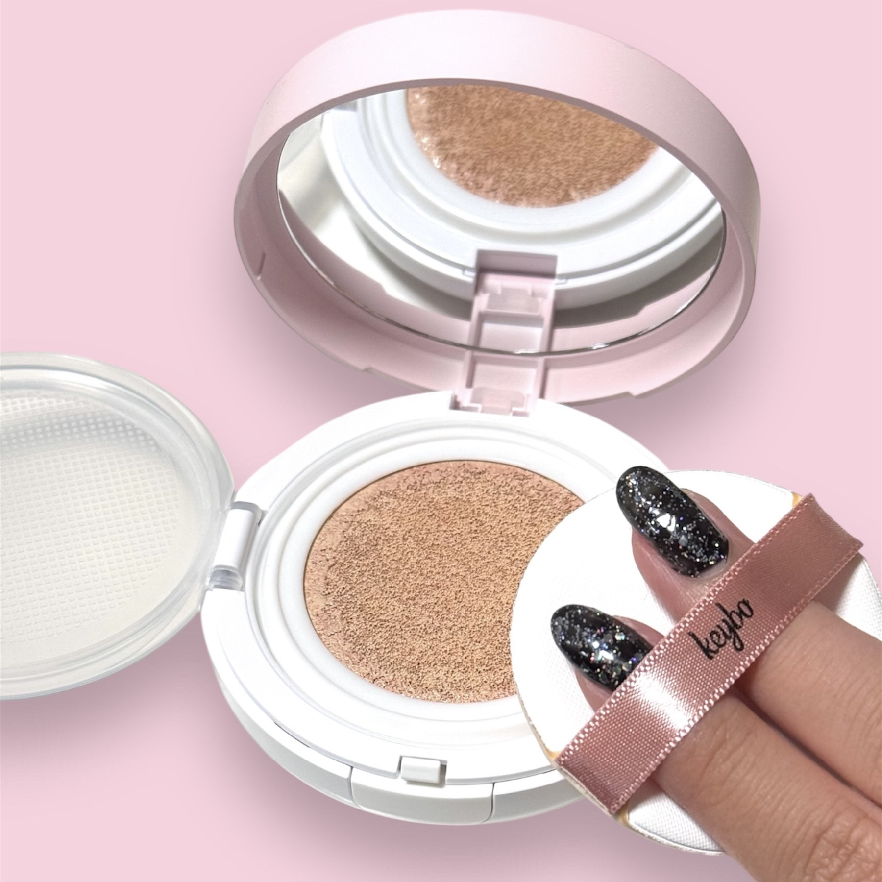 F5 リフレッシュクッション/keybo/クッションファンデーションを使ったクチコミ（2枚目）