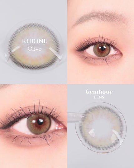 khione 1day/Gemhour lens/ワンデー(1DAY)カラコンを使ったクチコミ(3枚目)