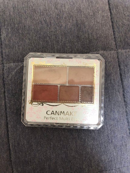 パーフェクトマルチアイズ/キャンメイク/アイシャドウパレットを使ったクチコミ(5枚目)
