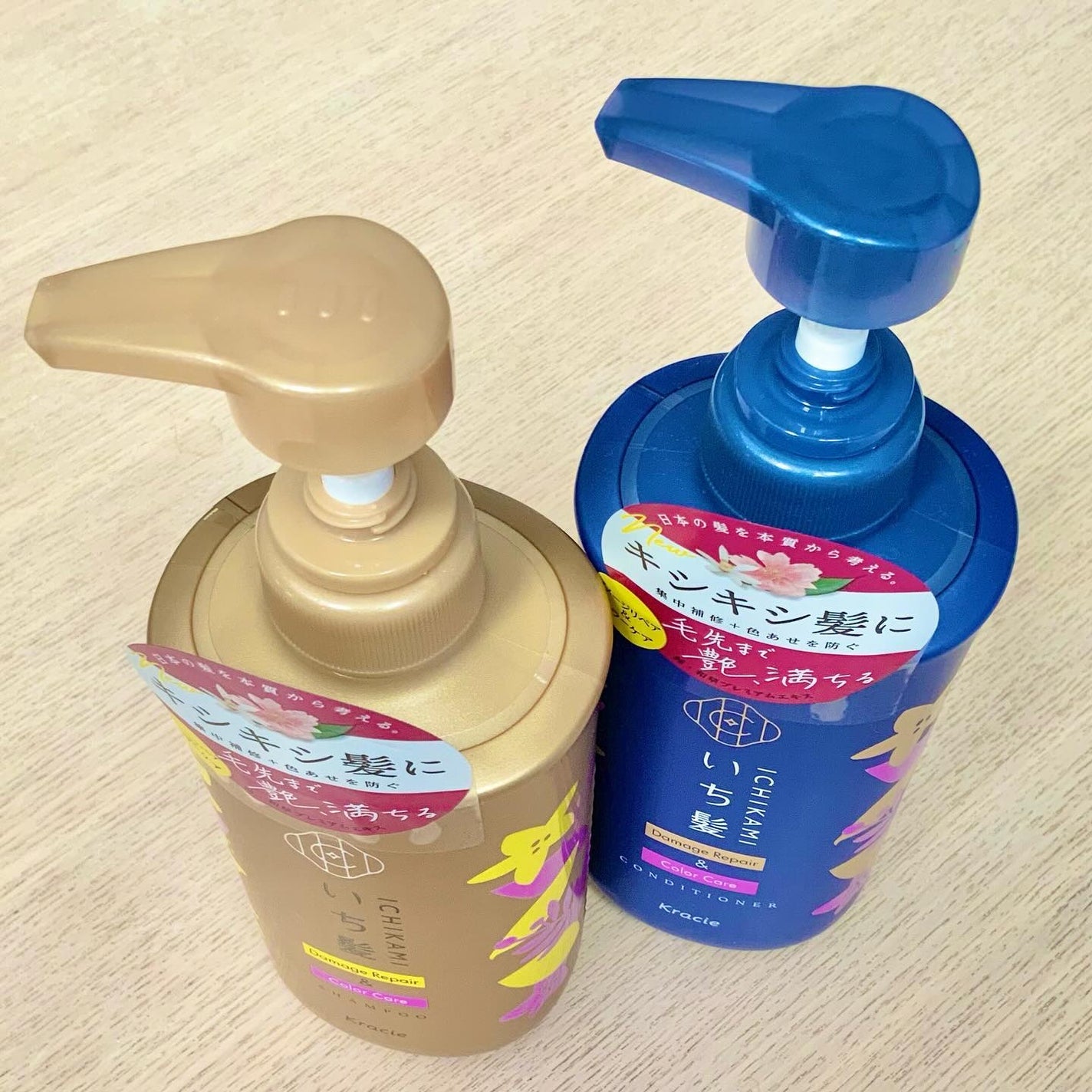 ダメージリペア&カラーケア シャンプー/コンディショナー/いち髪/市販シャンプーを使ったクチコミ(2枚目)