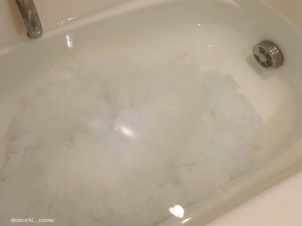 重曹つるつる風呂/毛穴撫子/炭酸系入浴剤を使ったクチコミ(4枚目)