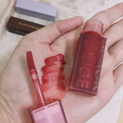 ダブルレイヤー オーバーベルベット/BLACK ROUGE/口紅を使ったクチコミ(2枚目)