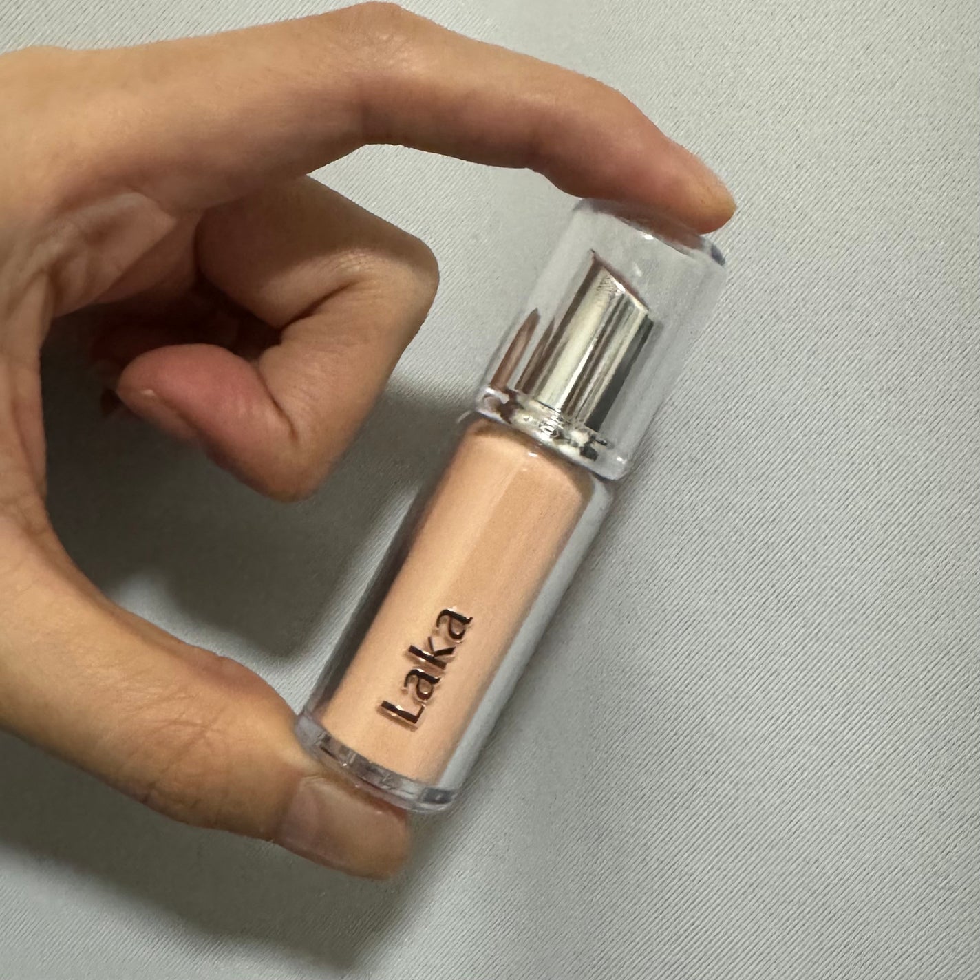 ボンディンググロウリップスティック/Laka/口紅を使ったクチコミ(5枚目)