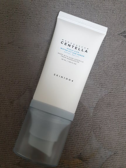 ヒアルーシカ ウォーターフィット サンセラム/SKIN1004/日焼け止めローションを使ったクチコミ(2枚目)