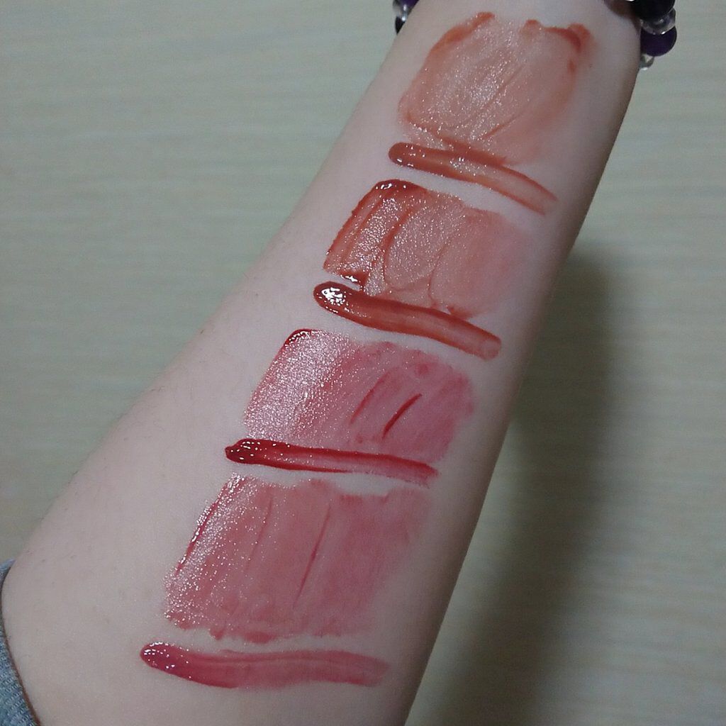 ジューシーラスティングティント/rom&nd/リップティントを使ったクチコミ(4枚目)