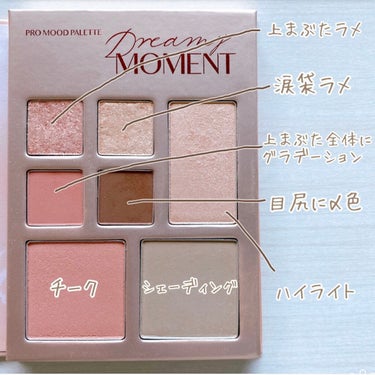 プロ ムード パレット 01 DREAMY MOMENT/CLIO/アイシャドウパレットの画像