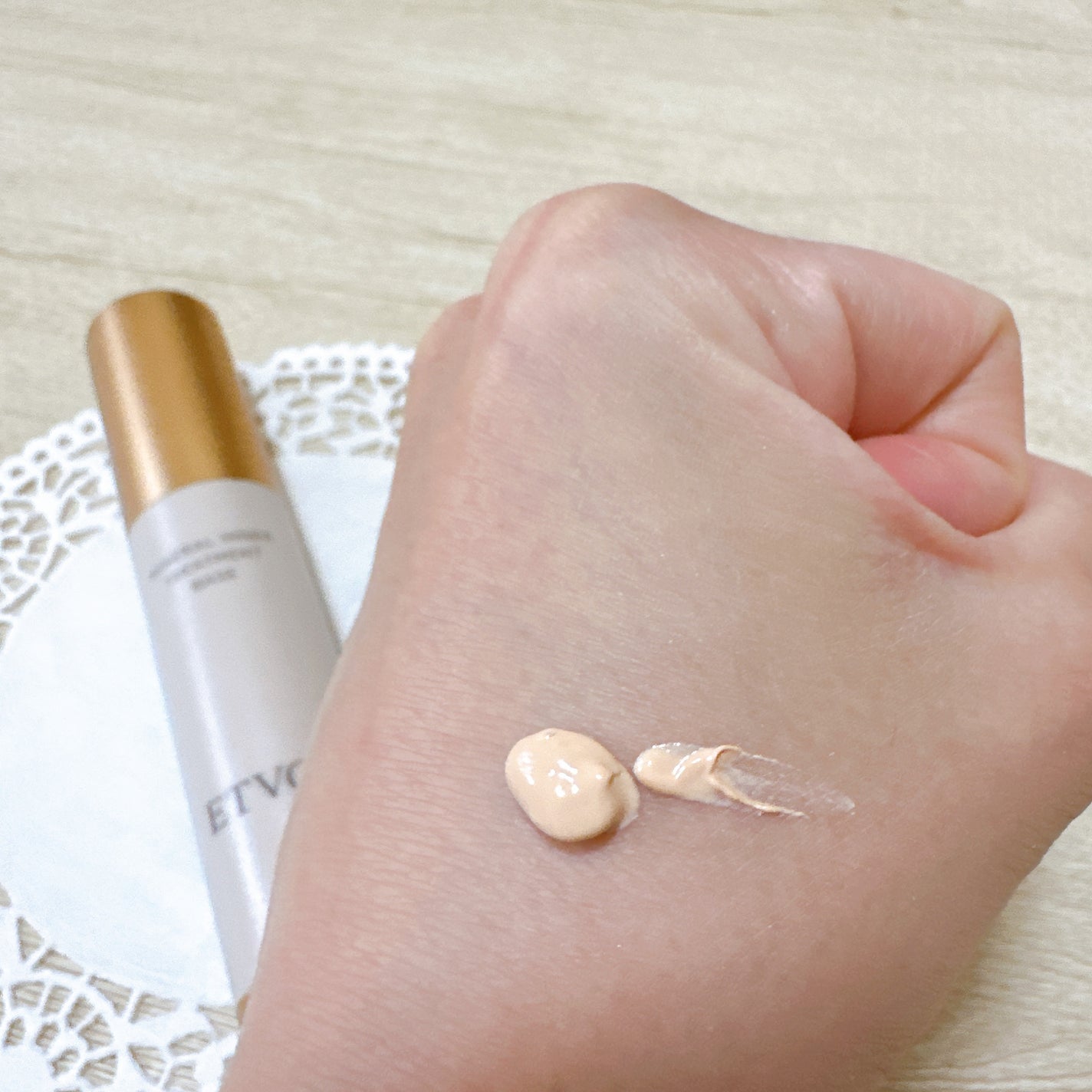 ミネラルインナートリートメントベース/エトヴォス/化粧下地を使ったクチコミ(4枚目)