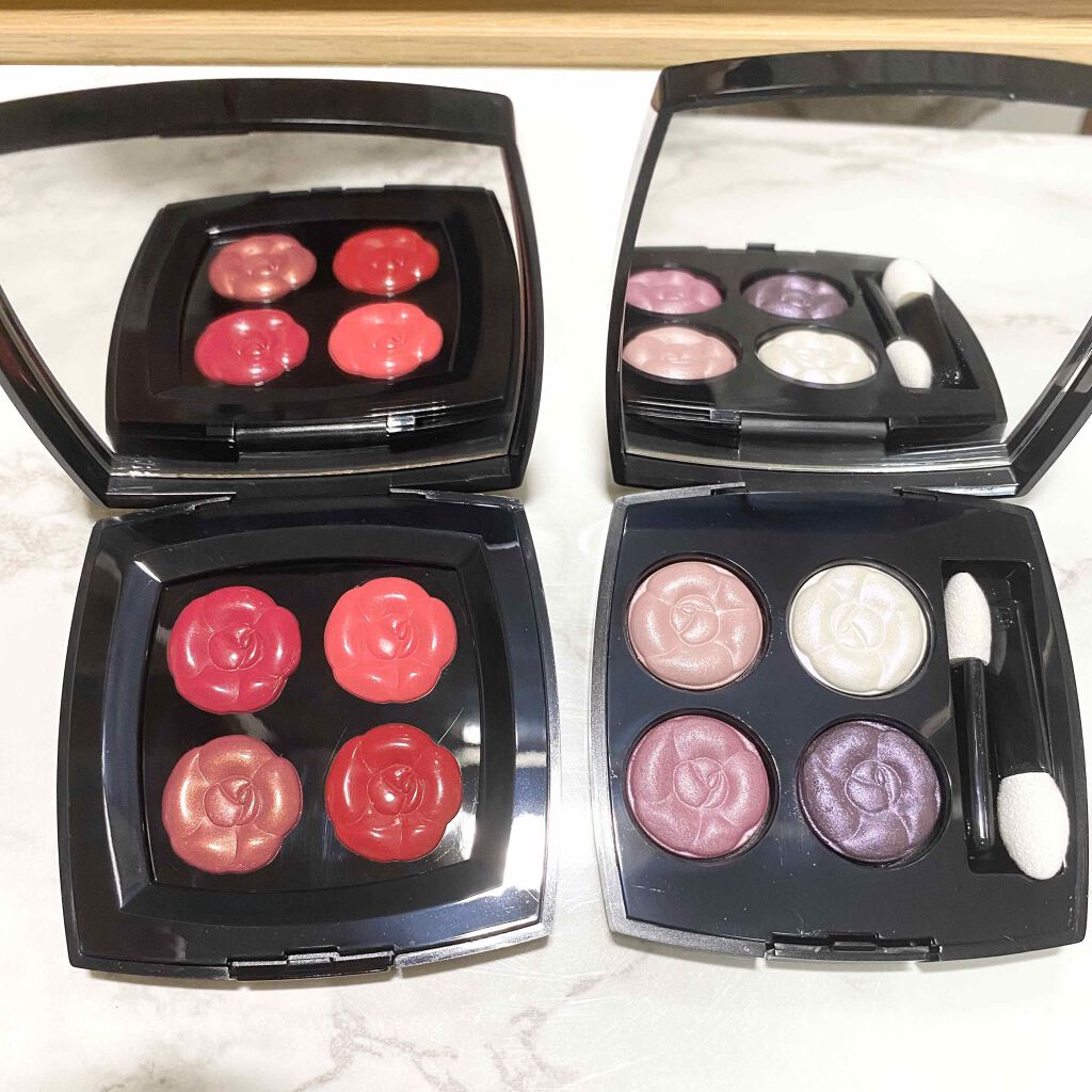 ル ブラン ロージー ドロップス/CHANEL/リキッドハイライトを使ったクチコミ（2枚目）