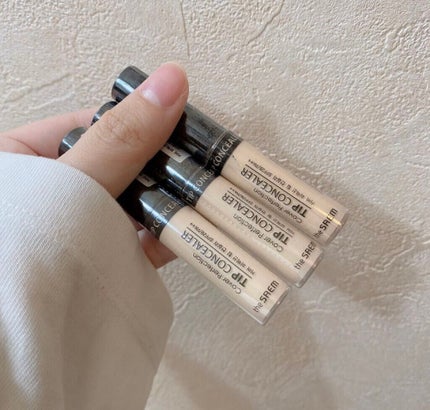 カバーパーフェクション チップコンシーラー/the SAEM/リキッドコンシーラーを使ったクチコミ(2枚目)