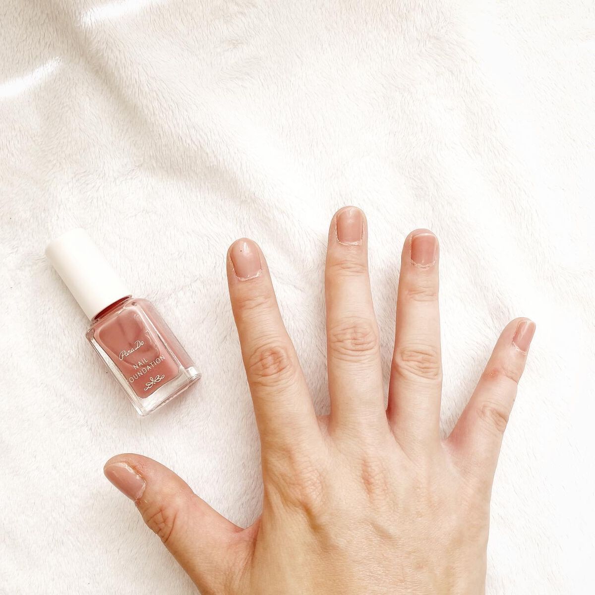 ネイルファンデーション/パラドゥ/マニキュアを使ったクチコミ(4枚目)