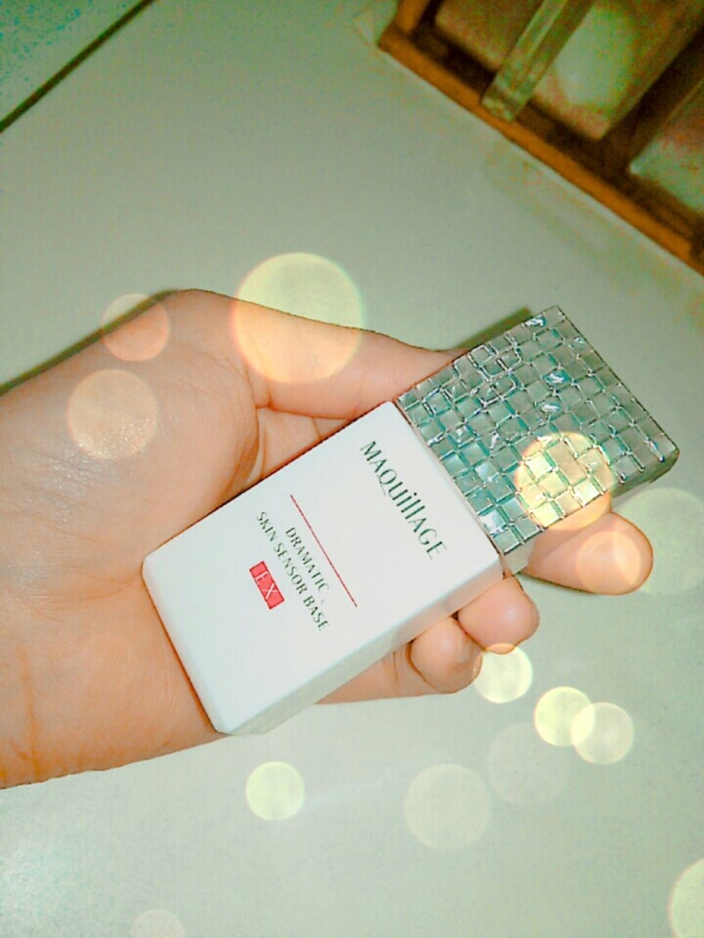 ドラマティックスキンセンサーベース UV/マキアージュ/化粧下地を使ったクチコミ(1枚目)