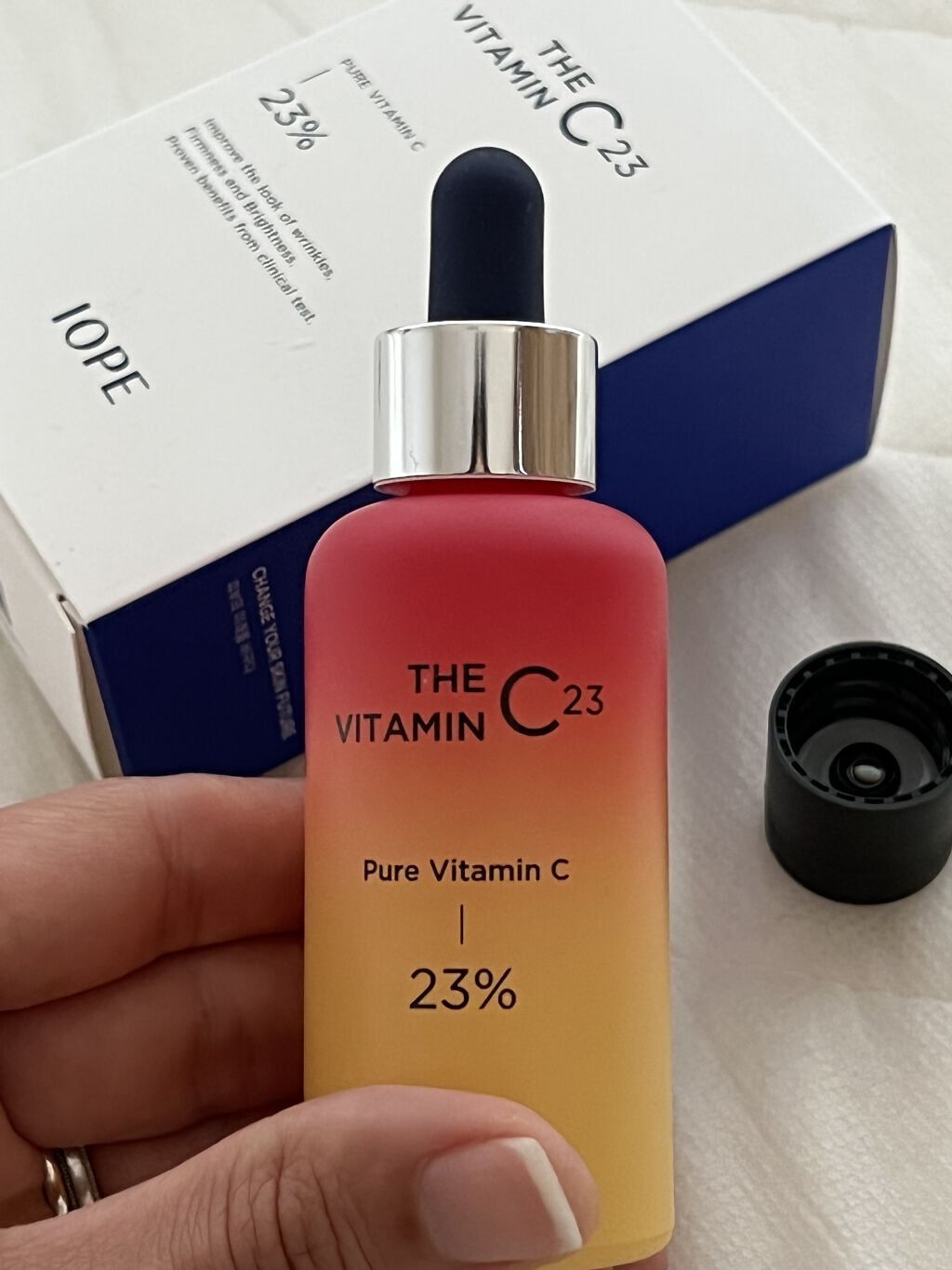 ザビタミンC23/IOPE/美容液を使ったクチコミ（1枚目）