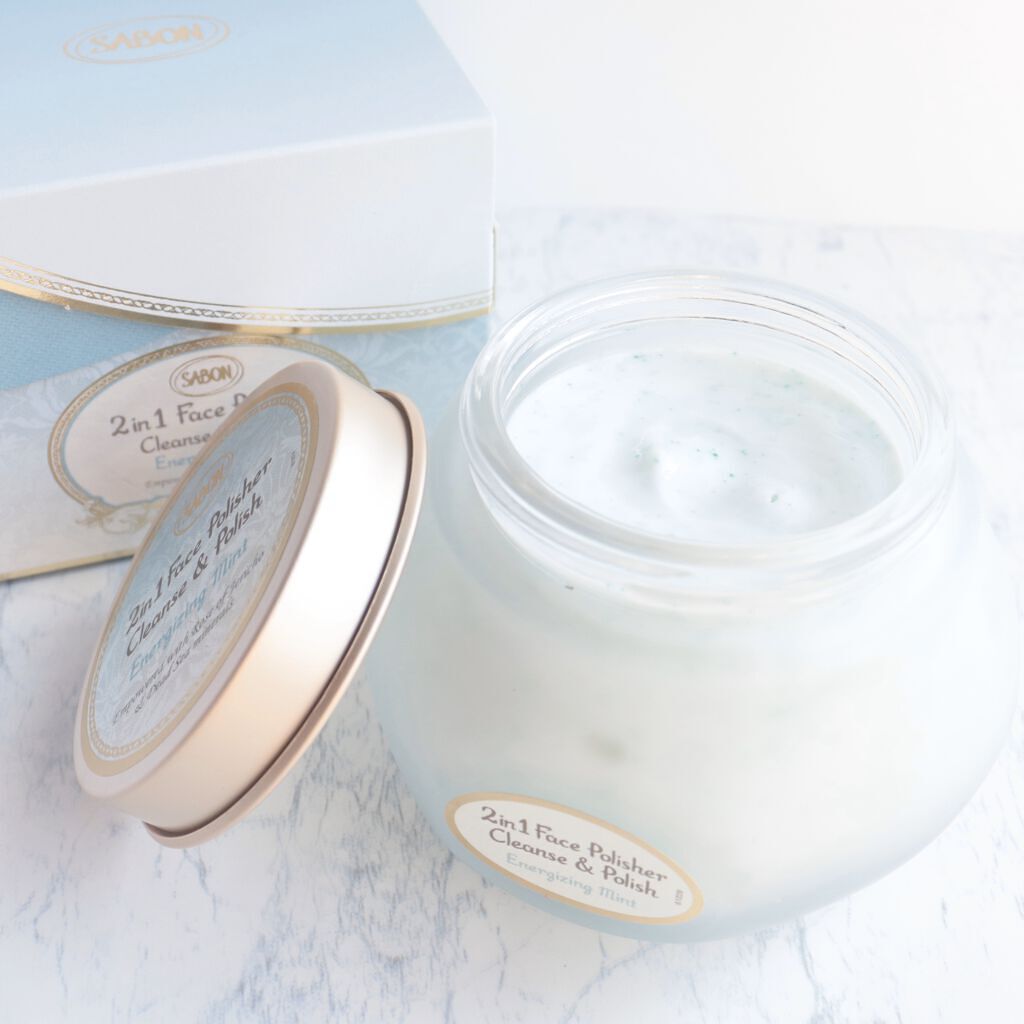 フェイスポリッシャー リフレッシング（ミント）/SABON/スクラブ・ゴマージュを使ったクチコミ（2枚目）