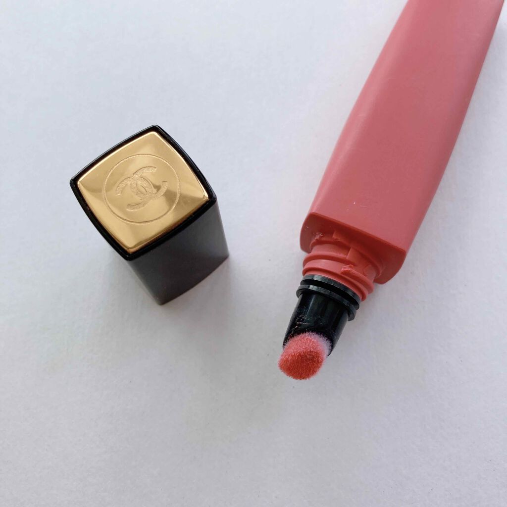 ルージュ アリュール リクィッド パウダー/CHANEL/口紅を使ったクチコミ(3枚目)