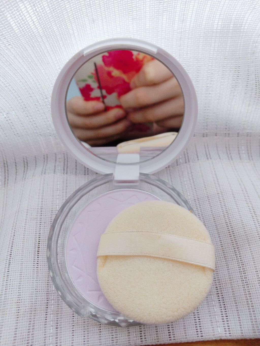 UVクリアフェイスパウダー/CEZANNE/プレストパウダーを使ったクチコミ（2枚目）