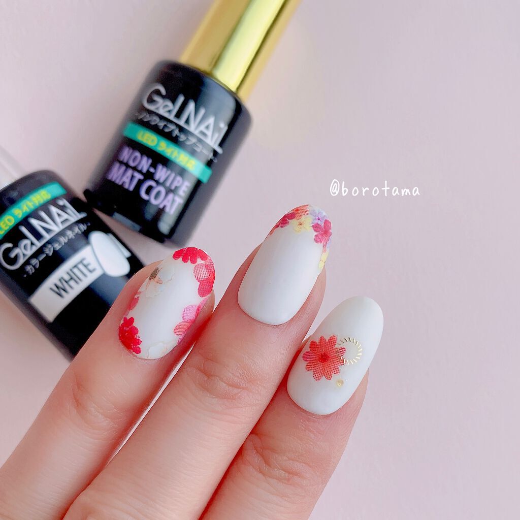 ネイルシール/セリア/ネイルシールを使ったクチコミ(9枚目)