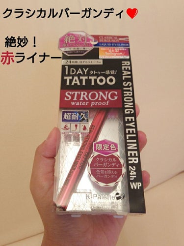 試してみた】リアルストロングアイライナー24hWP/K-パレットのリアル