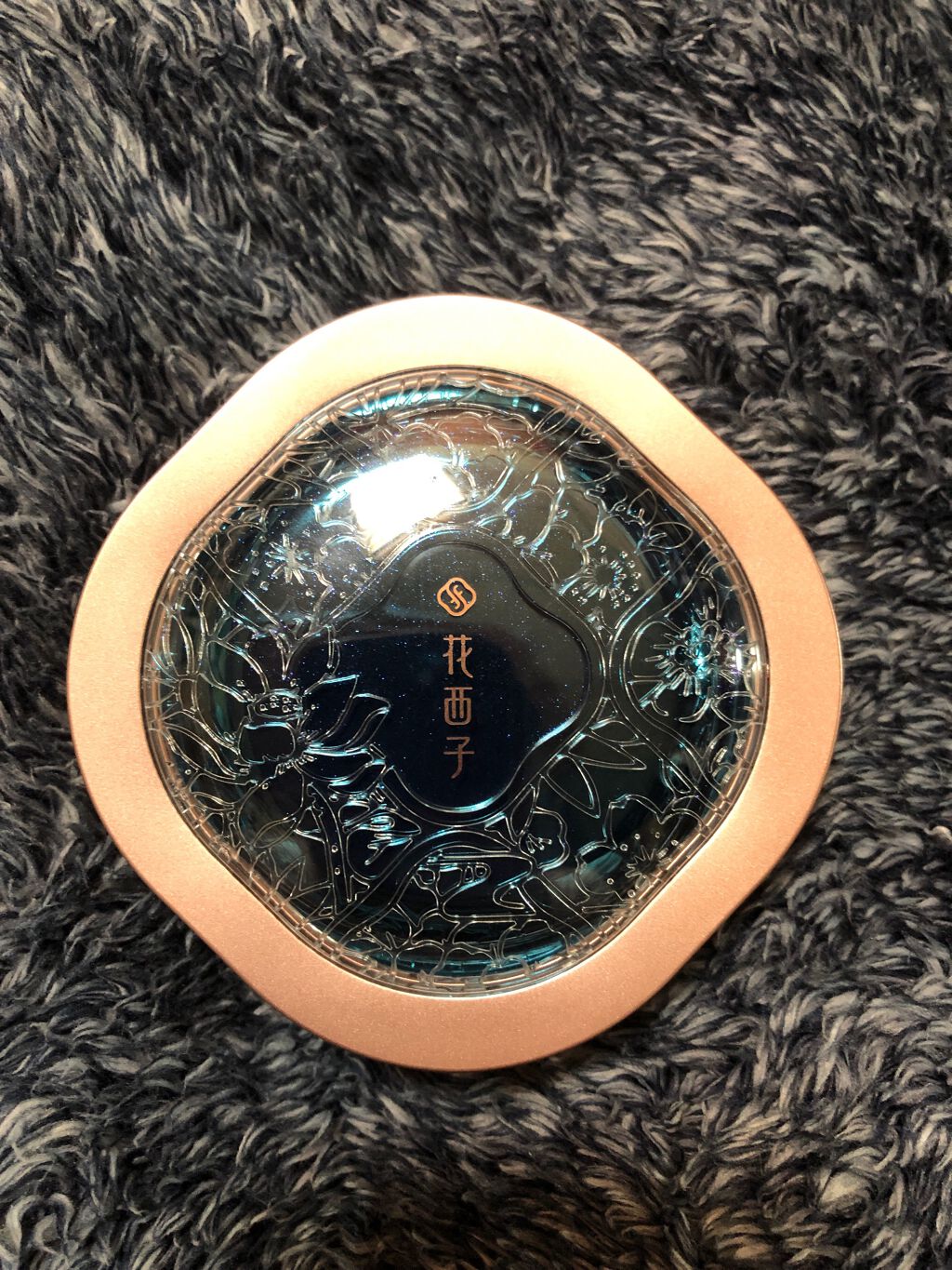 玉女桃花 エアフェイスパウダー/花西子/ルースパウダーを使ったクチコミ（3枚目）