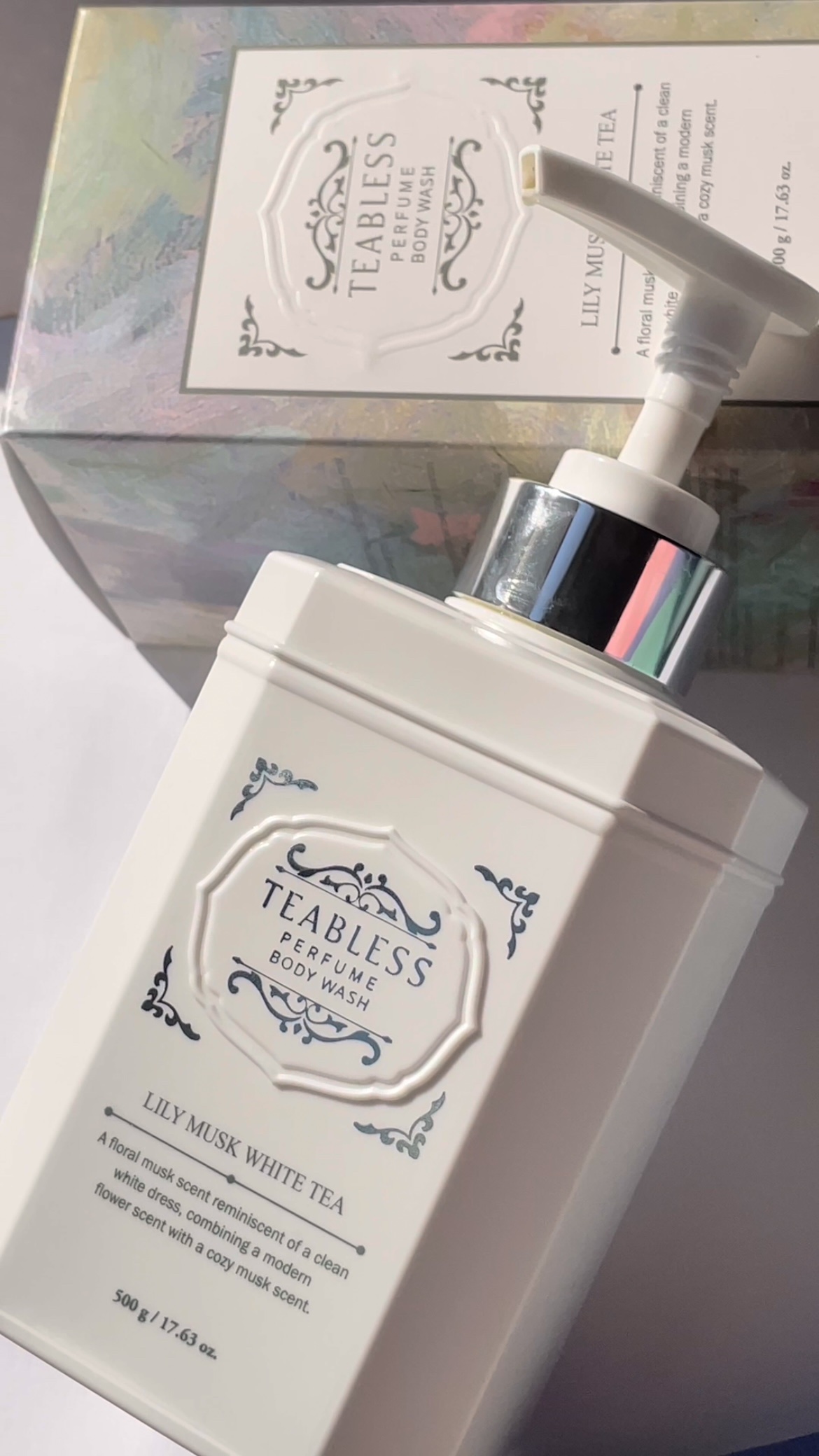 パフュームボディローション リリィムスクホワイトティー/TEABLESS/ボディローションを使ったクチコミ（2枚目）