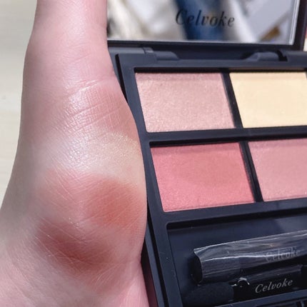 セルヴォーク ヴァティック アイパレット/Celvoke/アイシャドウパレットを使ったクチコミ(4枚目)