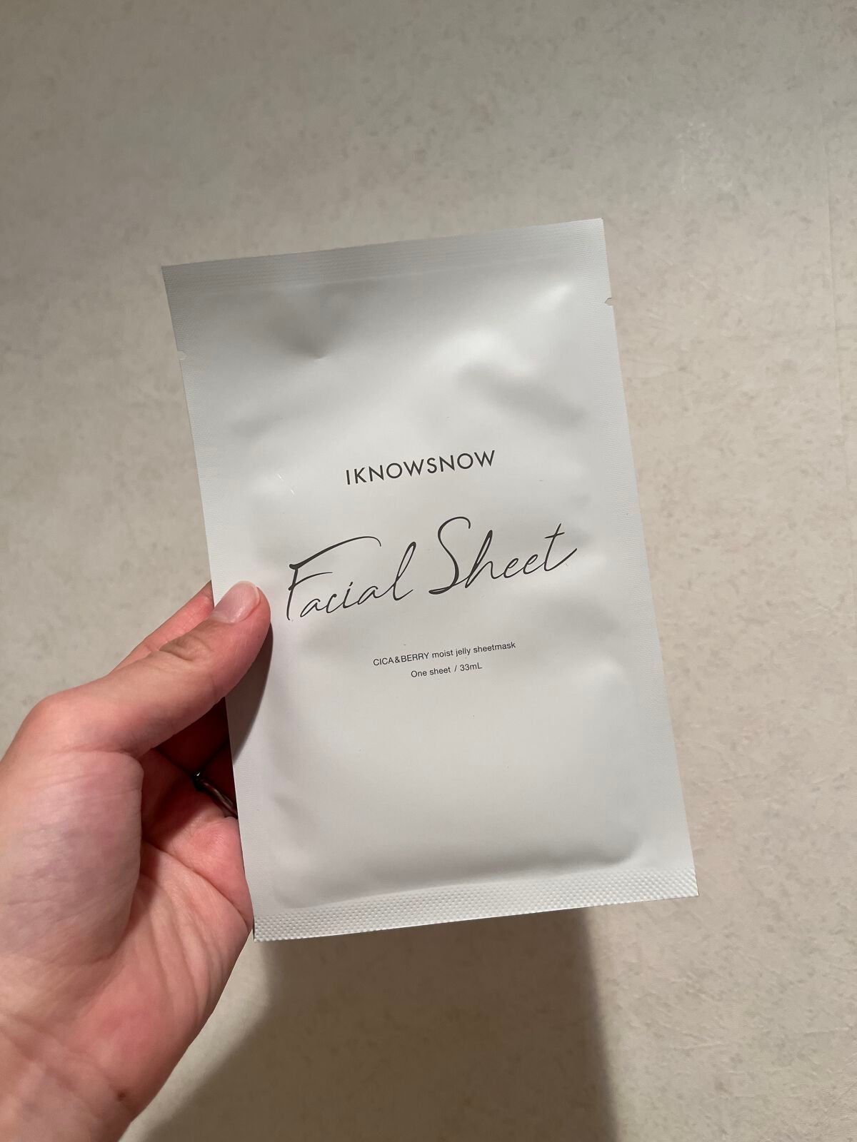 フェイシャルシート/IKNOWSNOW/シートマスク・パックを使ったクチコミ(1枚目)