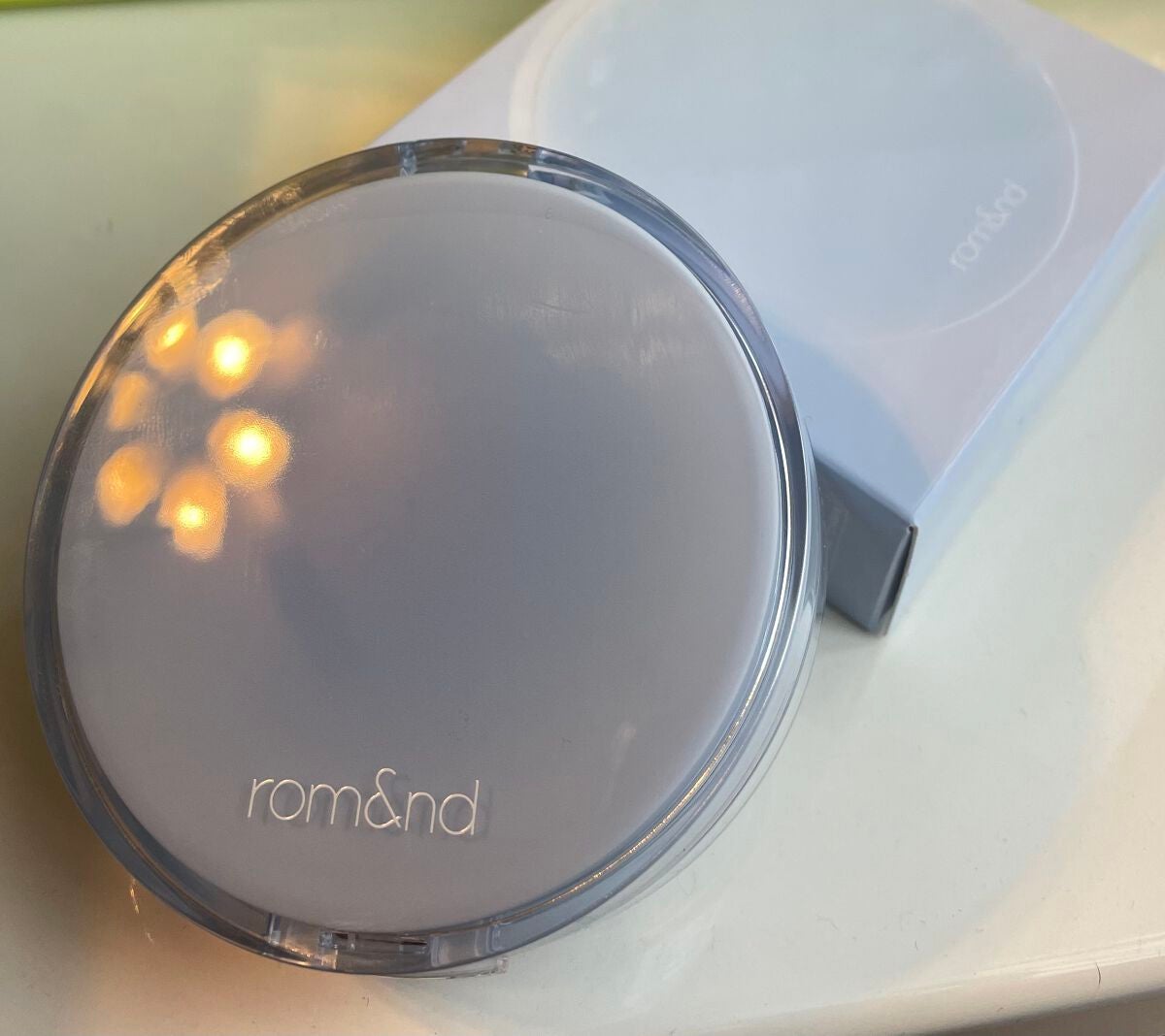 ベアウォータークッション/rom&nd/クッションファンデーションを使ったクチコミ(1枚目)