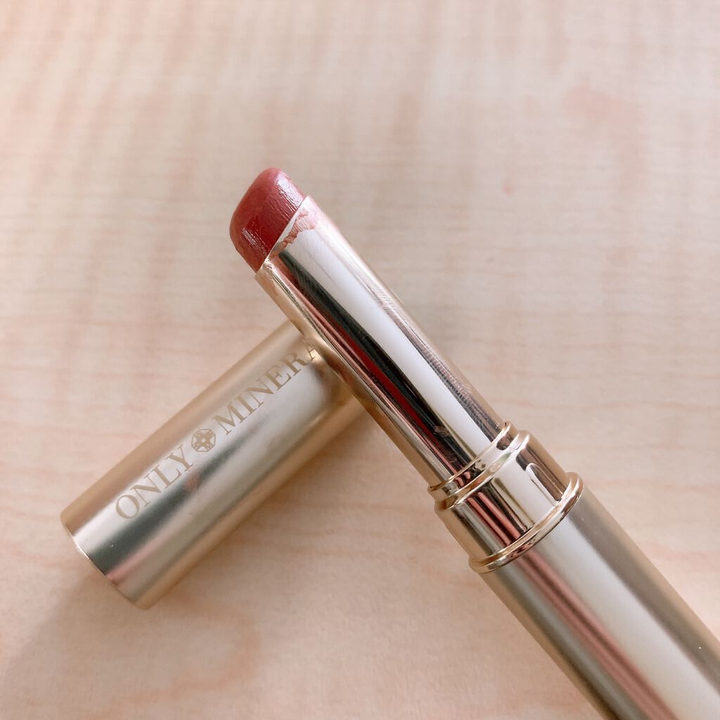 ミネラルルージュN ピンクベージュ/ONLY MINERALS/口紅を使ったクチコミ（1枚目）