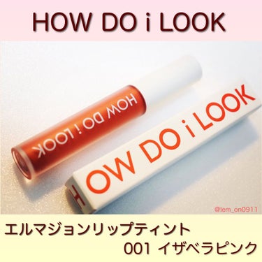 エマルジョンリップティント 001/HOWDOiLOOK/口紅を使ったクチコミ（1枚目）