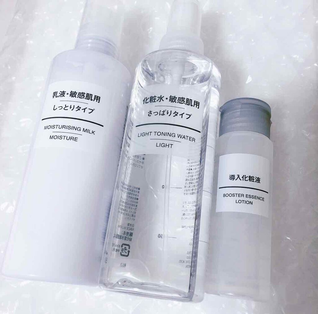 化粧水　敏感肌用　さっぱりタイプ/無印良品/化粧水を使ったクチコミ（1枚目）