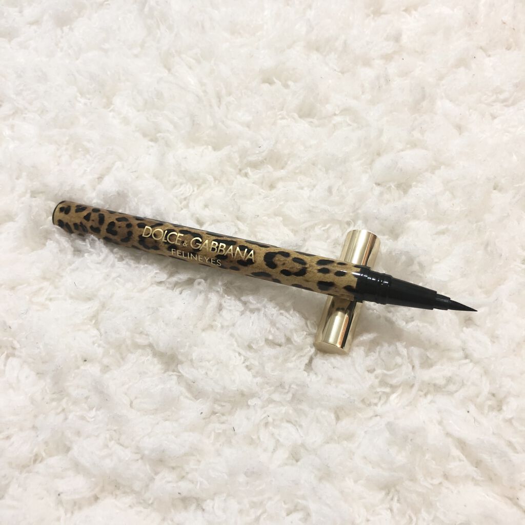 DOLCE&GABBANA BEAUTY フェリンアイズ アイライナー スティロ のクチコミ「.
#今日のメイク
#自分ウケメイク 

アイライナーシャキーーーンメイク✨
（いつもライナー.....」（3枚目）