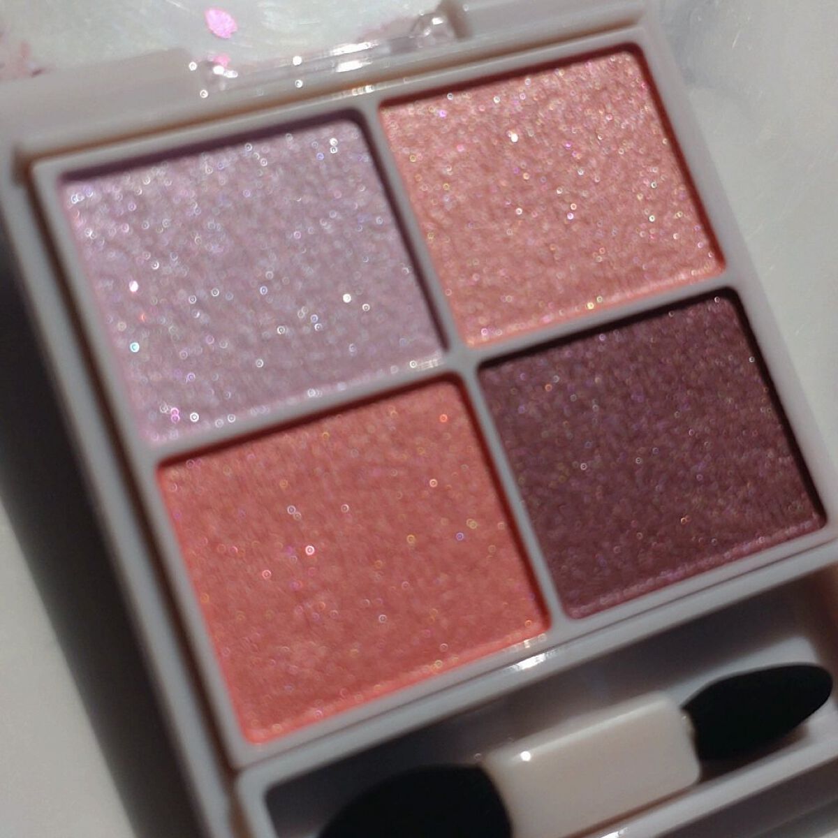 シルキースフレアイズ/キャンメイク/アイシャドウパレットを使ったクチコミ（3枚目）