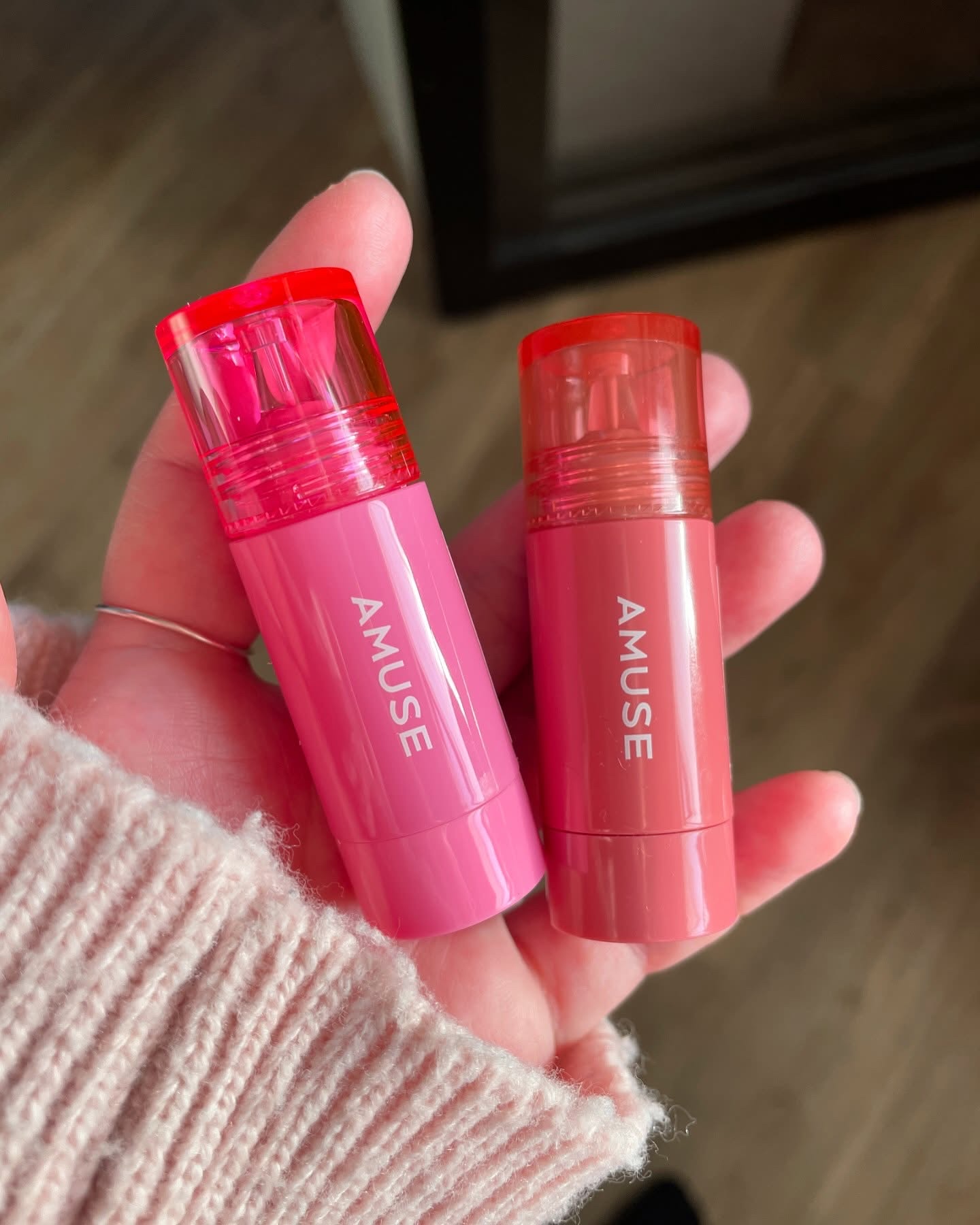 チークトクトク/AMUSE/リキッドチークを使ったクチコミ（1枚目）