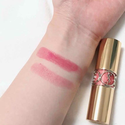 ルージュ ヴォリュプテ シャイン/YVES SAINT LAURENT BEAUTE/口紅を使ったクチコミ(3枚目)