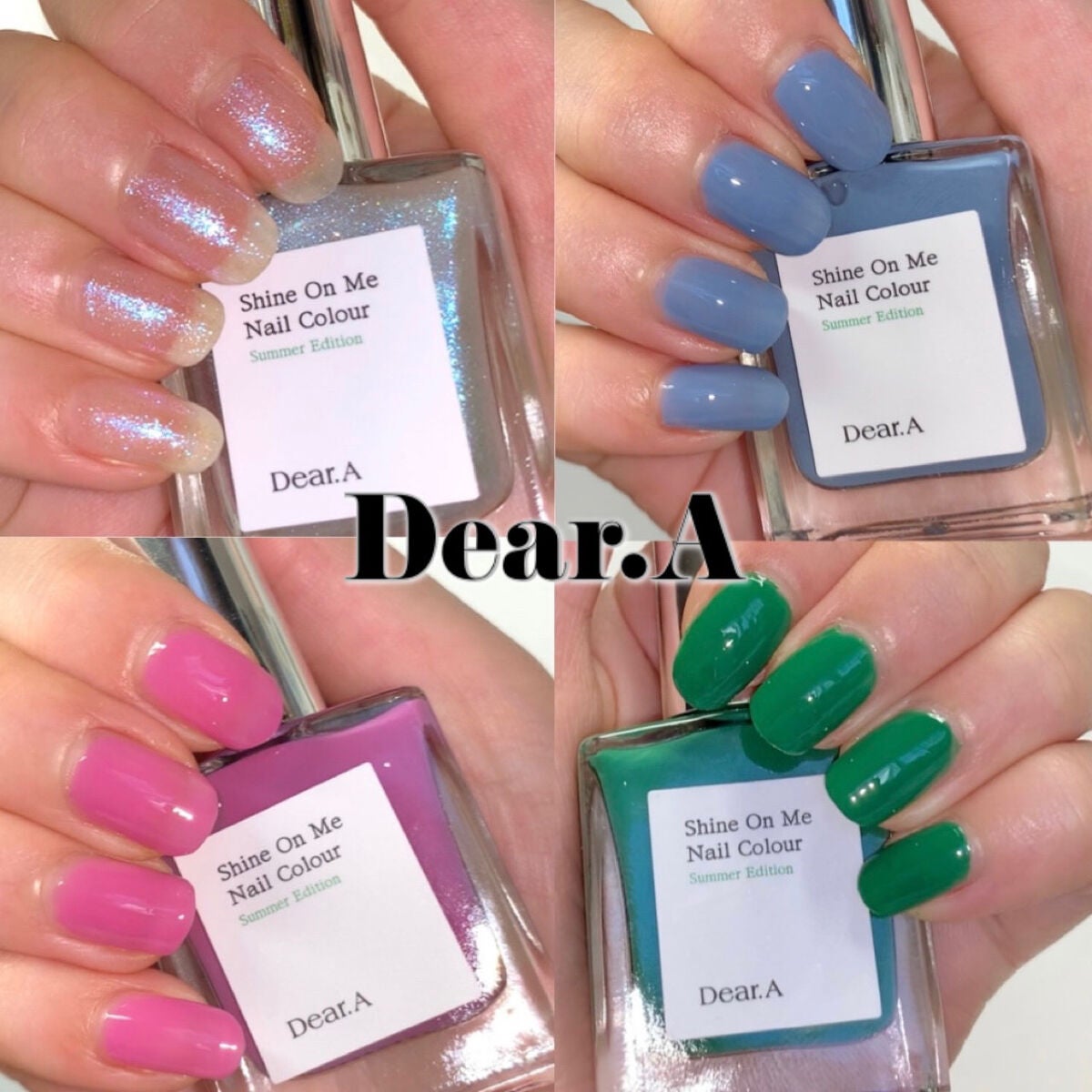 シャインオンミーネイルカラー/Dear.A/マニキュアを使ったクチコミ(1枚目)