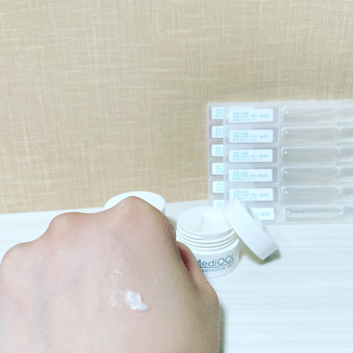 メディコル トライアルセット/ナノエッグ/スキンケアキットを使ったクチコミ（1枚目）