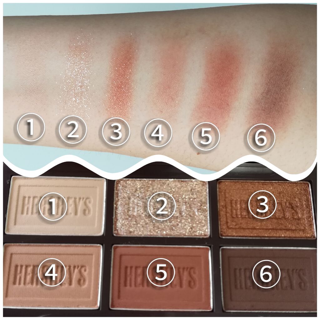 ハーシー プレイカラーアイズミニ/ETUDE/アイシャドウパレットを使ったクチコミ(2枚目)