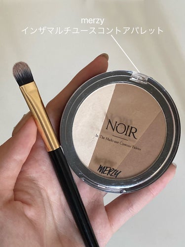 NOIR IN THE MULTI-USE CONTOUR PALETTE/MERZY/シェーディングを使ったクチコミ（3枚目）