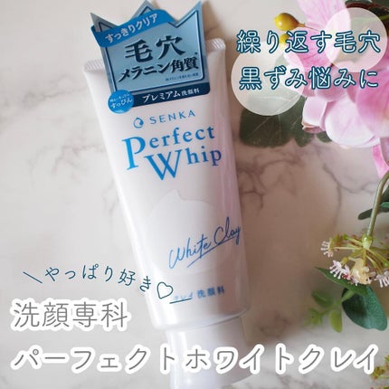 パーフェクトホワイトクレイ/SENKA(専科)/洗顔フォームを使ったクチコミ(1枚目)