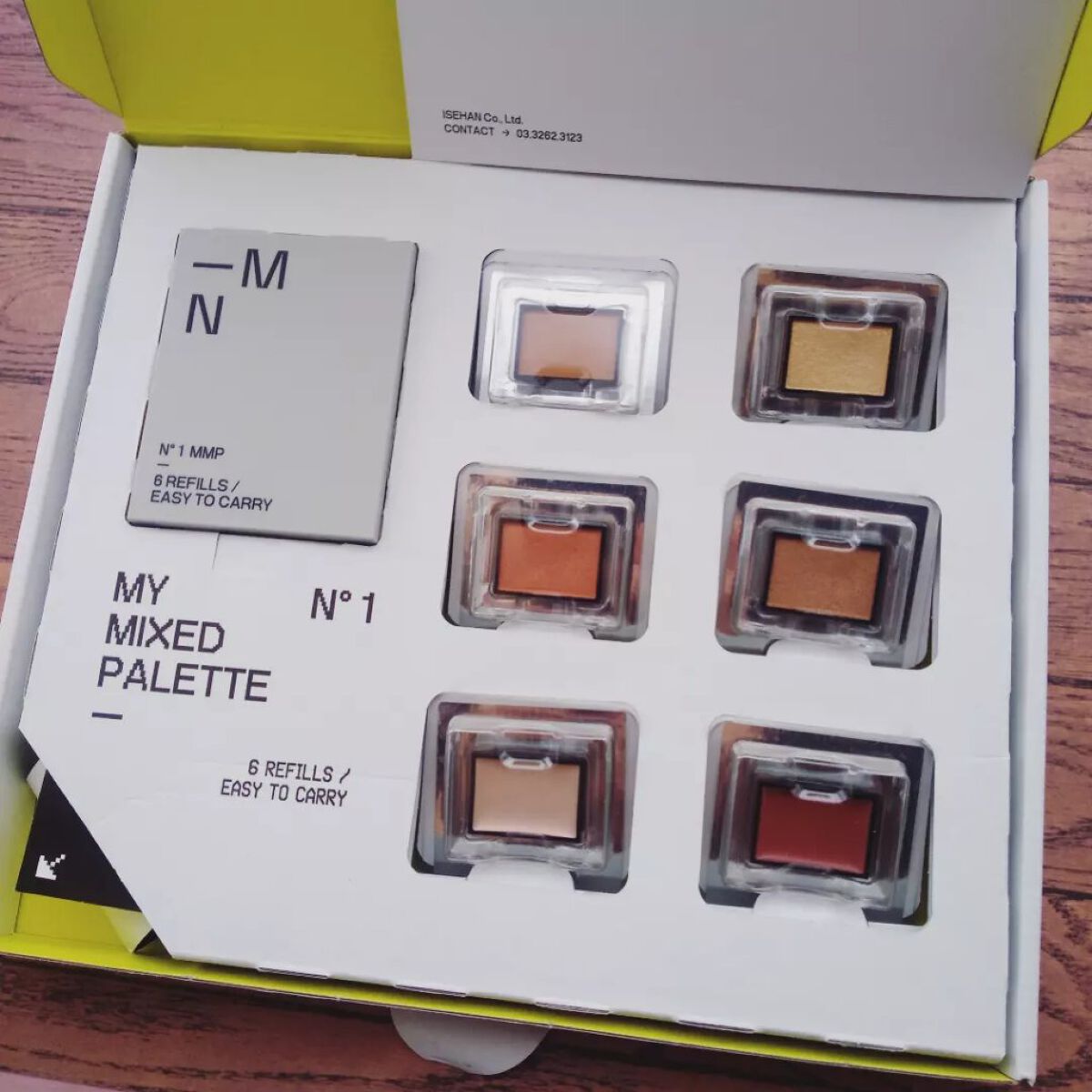 MY MIXED PALETTE 6色カスタムパレット/MN/マルチパレットを使ったクチコミ（2枚目）