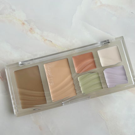 ブリージングコンシーラーパレット/Healus/パレットコンシーラーを使ったクチコミ(3枚目)