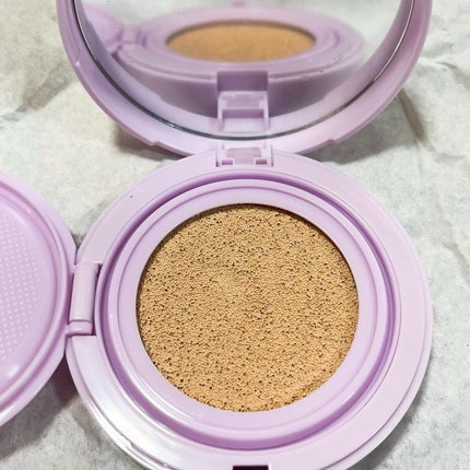 ユニコーン オーロラ光彩クッション/SELF BEAUTY/クッションファンデーションを使ったクチコミ(4枚目)