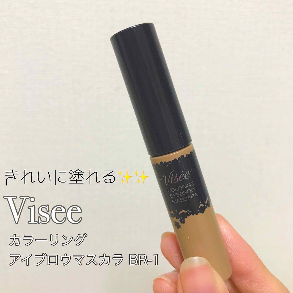 リシェ カラーリング アイブロウマスカラ/Visée/眉マスカラを使ったクチコミ（1枚目）