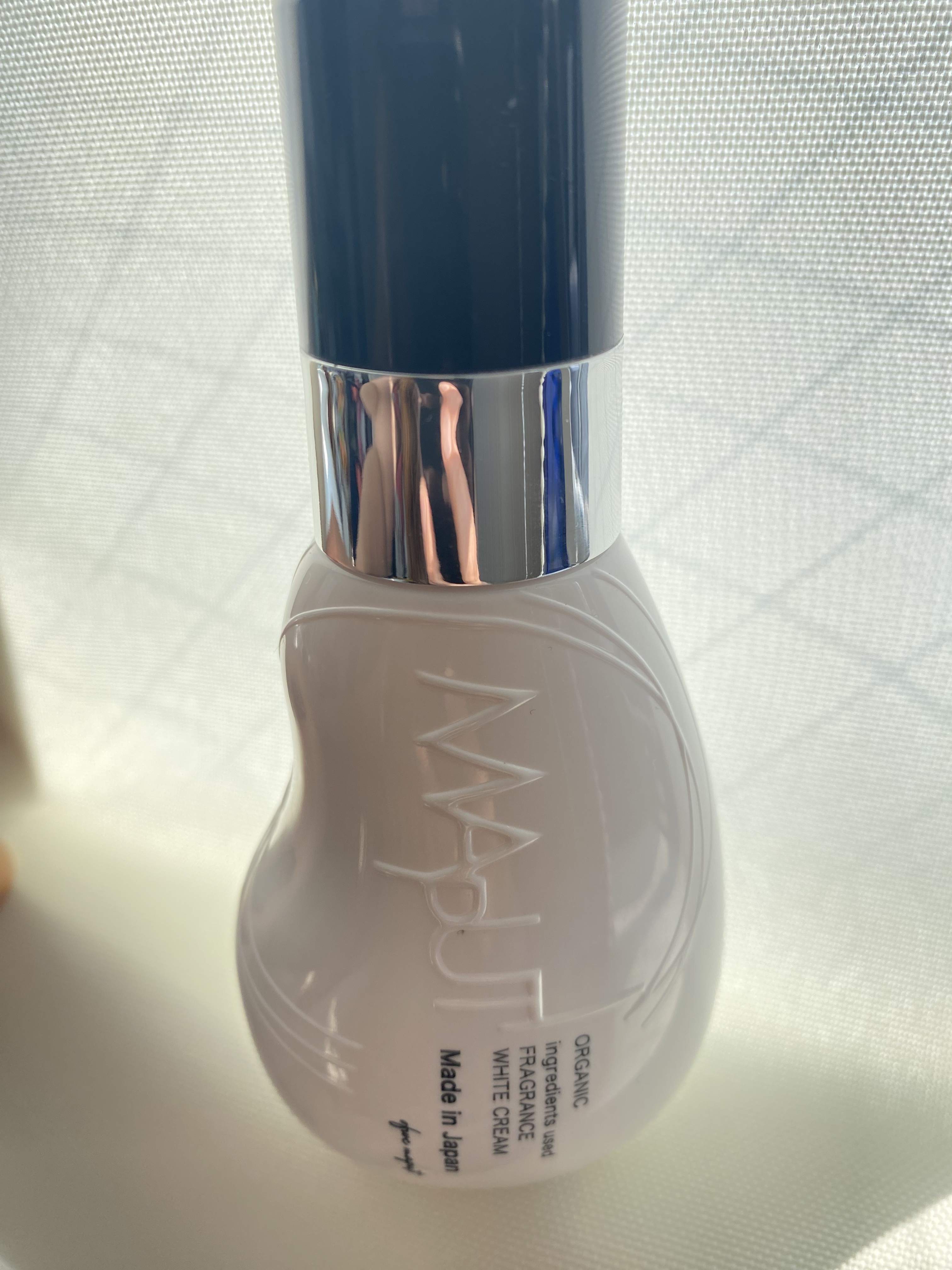 オーガニックフレグランスホワイトクリーム/MAPUTI/デリケートゾーンケアを使ったクチコミ（1枚目）