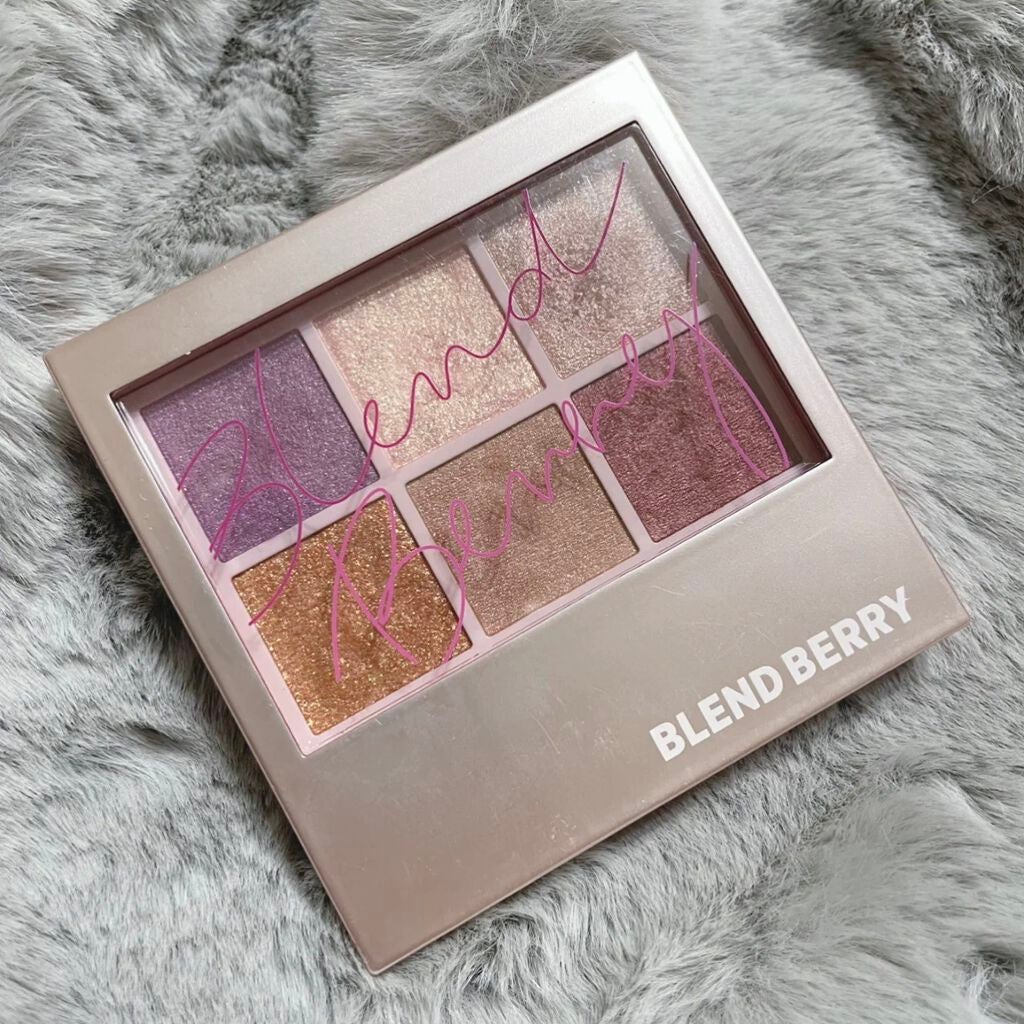 オーラクリエイション/BLEND BERRY/アイシャドウパレットを使ったクチコミ(1枚目)