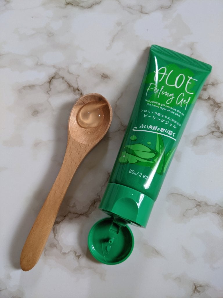 アロエ配合ピーリングジェル/DAISO/ピーリングを使ったクチコミ(2枚目)