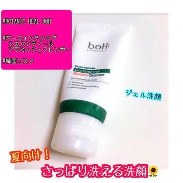 ダーマインテンシブ シカパンテノール ブラミッシュクレンザー/BIOHEAL BOH/洗顔フォームを使ったクチコミ（1枚目）