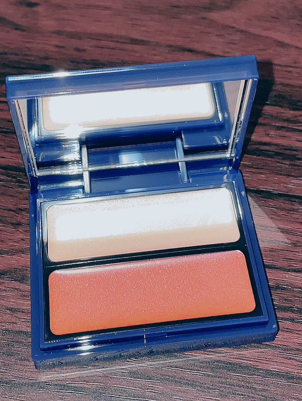 セラムマルチグロウデュオ 105 Brown Orange/Borica/クリームハイライトを使ったクチコミ（3枚目）